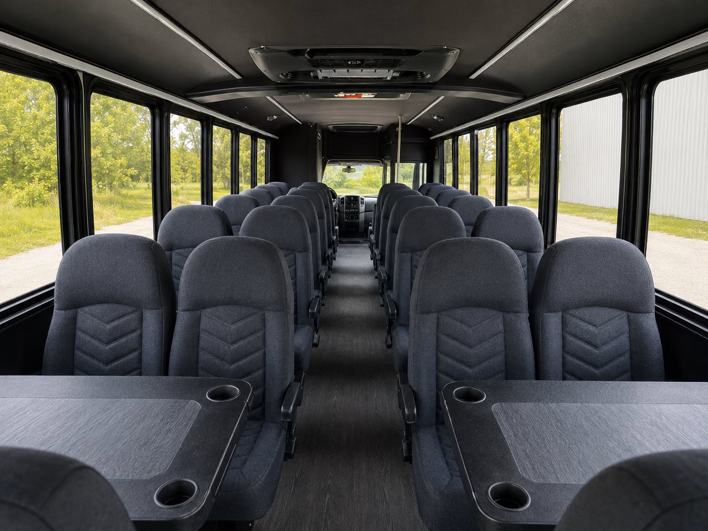 killeen 20 passenger minibus inside