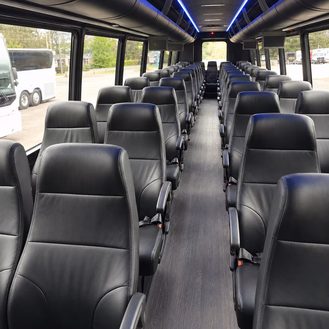killeen 35 passenger minibus inside