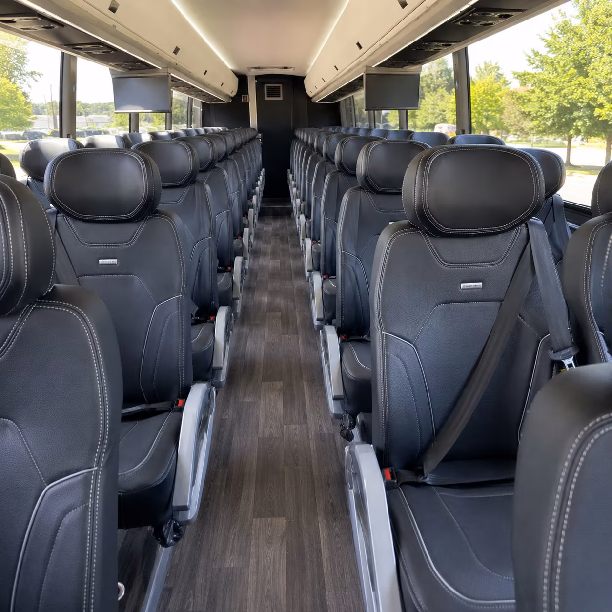 killeen charter bus interior
