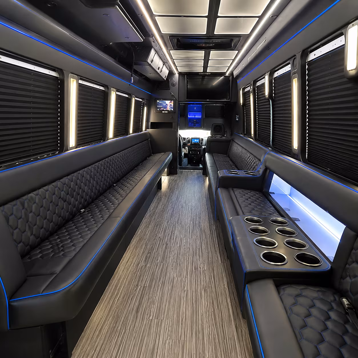 killeen party bus inside