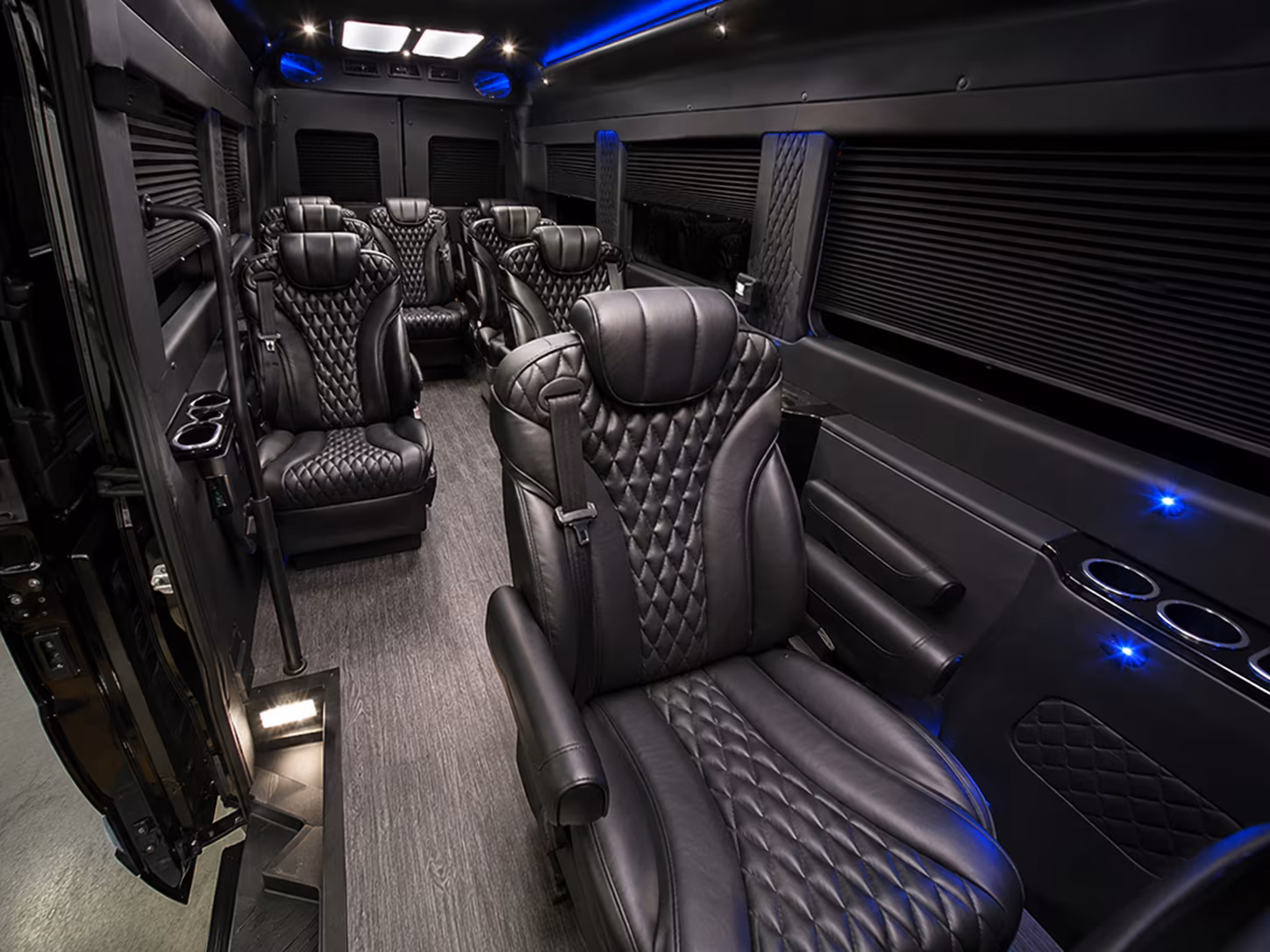 killeen wedding transportation onboard seating